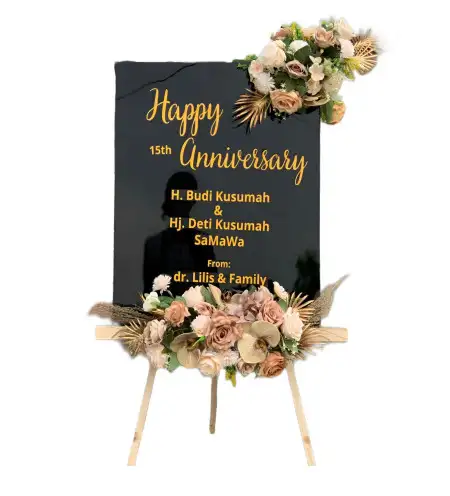 Papan Bunga Akrilik bantarujeg